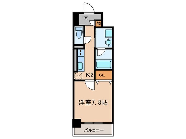 ルシェル大曽根の物件間取画像